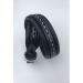 collier pour chien en cuir noir Pénélope-Store