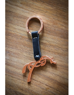 Porte-clefs Tibou - Noir &...
