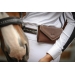 Pochette Pénélope phone pocket - Havane