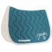 Tapis de selle Point sellier Classique - Bleu Canard  & Blanc