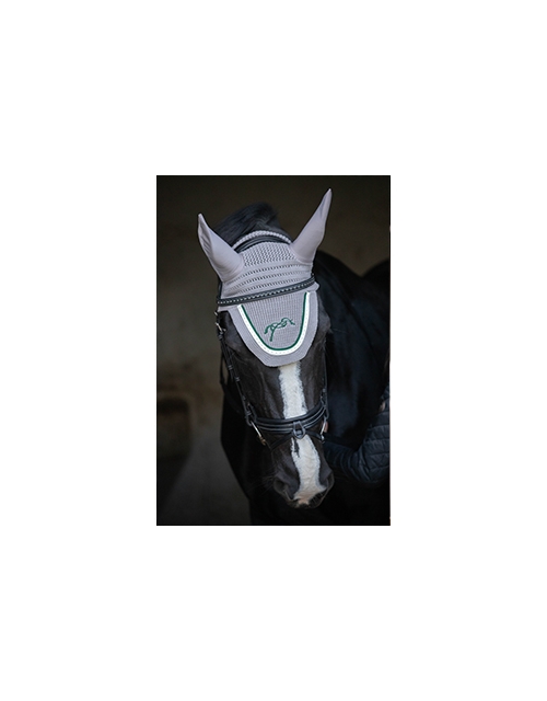 Point Sellier Fly veil - Light grey & green