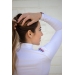 Polo de concours Bruges - Blanc & galon tricolore