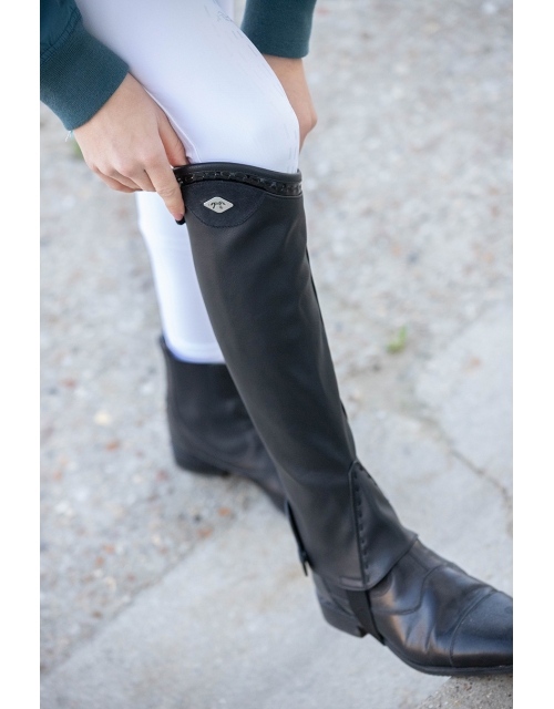 Mini- chaps Softy noires