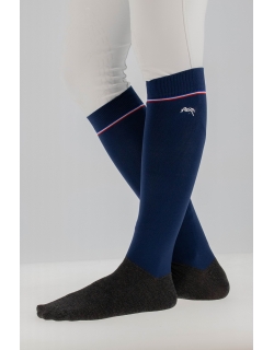 Chaussettes Luxe - Marine
