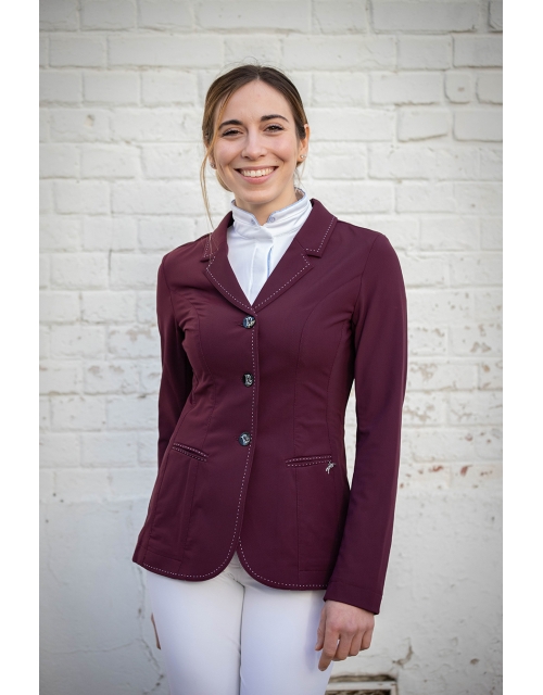 Veste de concours Paris soft - Prune