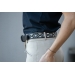Pearl belt - Black & white