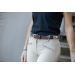 Ceinture Pearl - Havane & rose