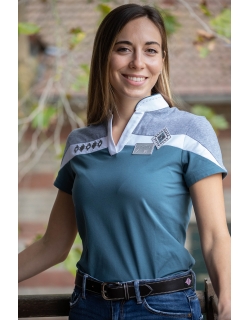Indy polo shirt - Peacock blue