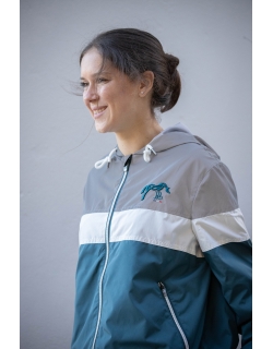 Celecce jacket - Peacock blue