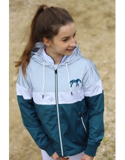 Celecce jacket Peacock blue - Junior
