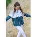 Celecce jacket Peacock blue - Junior