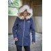Marina Navy Winter Jacket Pénélope-Store