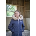 Marina Navy Winter Jacket Pénélope-Store