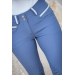Pantalon d'équitation Fun Bleu dauphin Pénélope-Store