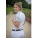 Anaïs short sleeves competition polo shirt - White