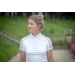 Anaïs short sleeves competition polo shirt - White