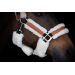 Licol soft mouton noir & beige pénélope-store