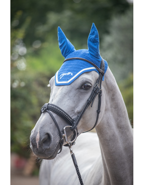 Bonnet Point Sellier Fly Coton - Bleu Roi