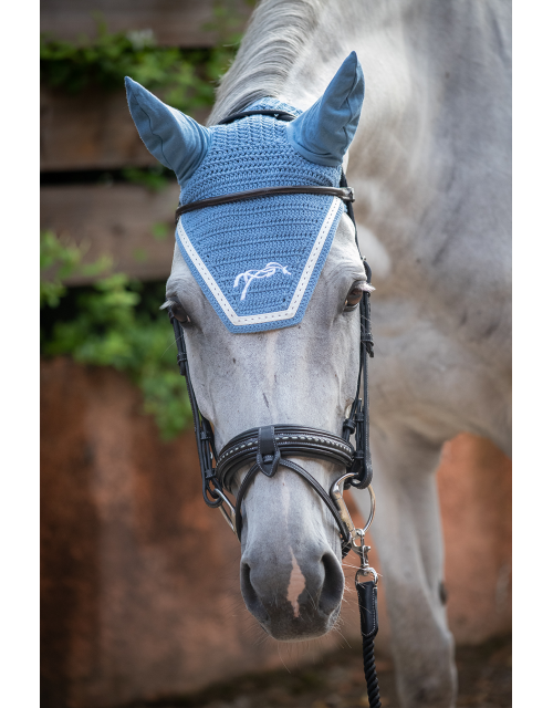 Bonnet Point Sellier Fly Coton - Bleu Lagon