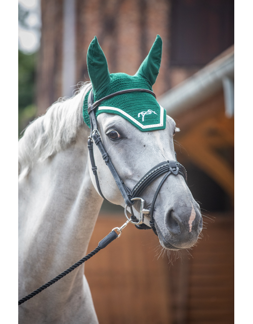 Flycotton Point Sellier Fly Veil - Dark Green