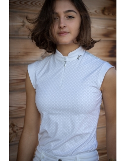 Seville Competition Polo Shirt - White