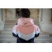 Artemis Hoodie - Navy & Pink