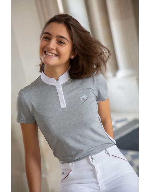 Moon Competition Polo Shirt - Grey