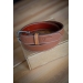 Ceinture Initial - Cognac