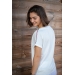Poppy T-Shirt - Off-White & Tricolor Braid