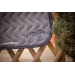 Tapis de selle Point Sellier Classique - Gris Chiné & Marine