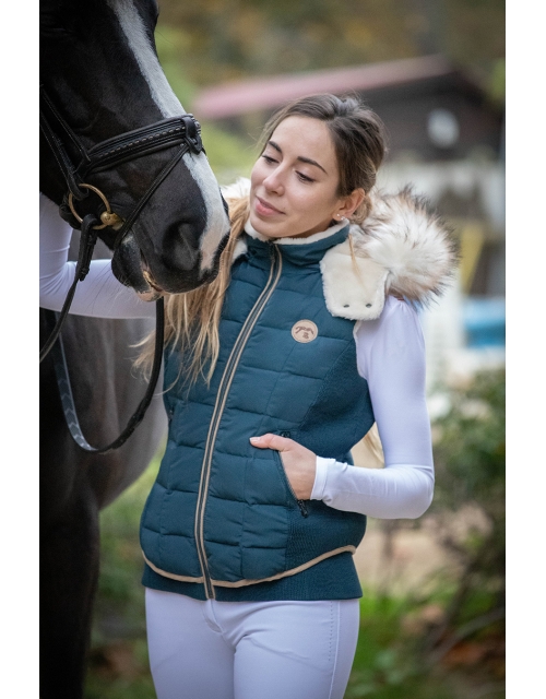 Roger Vest - Peacock Blue