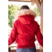 Step Winter Jacket - Red