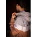 Celecce windbreaker - Caramel & Grey