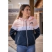 Celecce Jacket - Navy & Pink