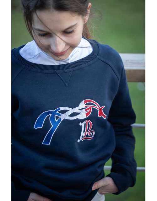 Chloé Navy Sweater Eden by Pénélope - Children