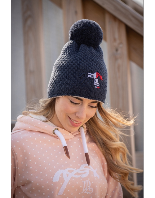 Timy Knitted Hat - Navy