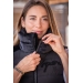 Sonia Padded Vest - Black