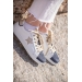 Neptune Sneakers - White & Navy