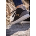 High Jupiter Sneakers - Black & Grey