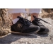 Saturne Sneakers - Black & Rose Gold