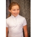 Polo de Concours Madrid Eden by Pénélope Blanc & Gris - Enfant
