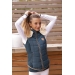 Doudoune Roger Bleu Canard - Enfant