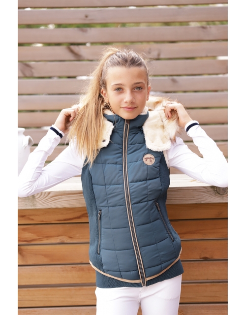 Doudoune Roger Bleu Canard - Enfant