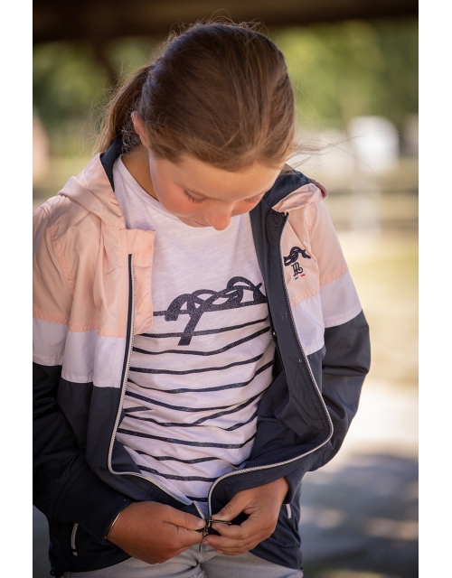 Coupe-Vent Celecce Marine & Rose - Enfant