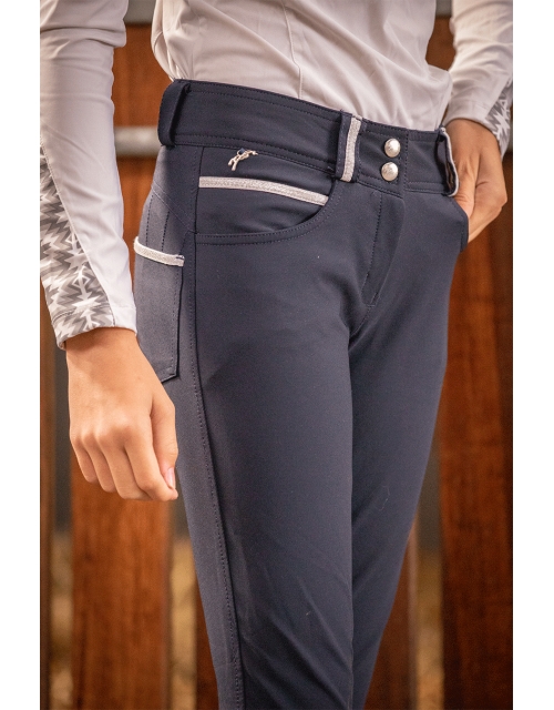 Pantalon d'Équitation Eden by Pénélope Fun Marine - Enfant
