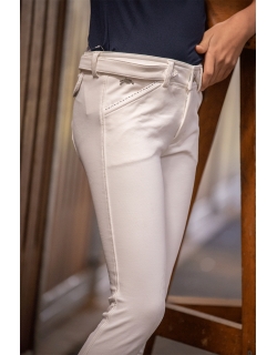 Point Sellier Eden by Pénélope Breeches White - Children