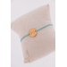 Zoé Bracelet - Golden & Turquoise
