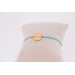Zoé Bracelet - Golden & Turquoise