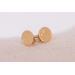 Boucles d'oreilles Poussoir Lou Equestre - Doré