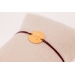 Zoé Bracelet - Golden & Plum